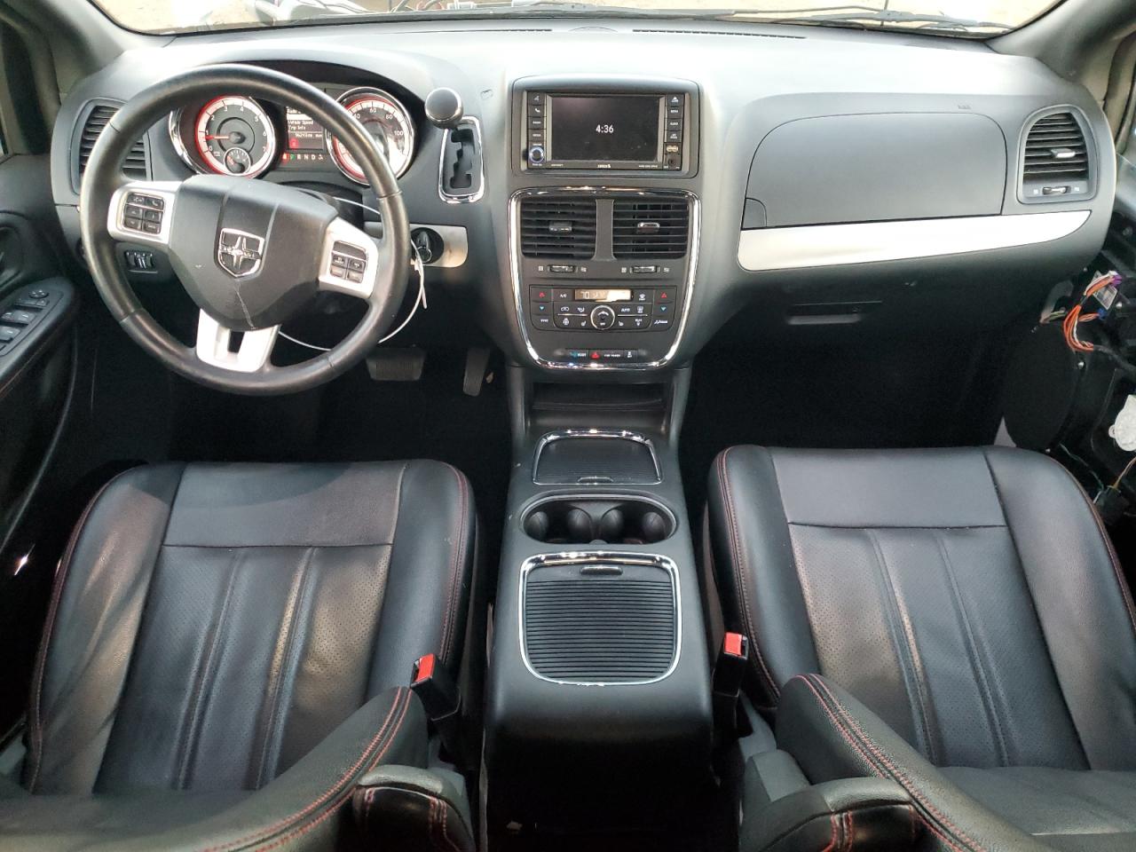 2018 Dodge Caravan VIN 2C4RDGEG1JR221785 Copart auction photo, side damage thumbnail 8