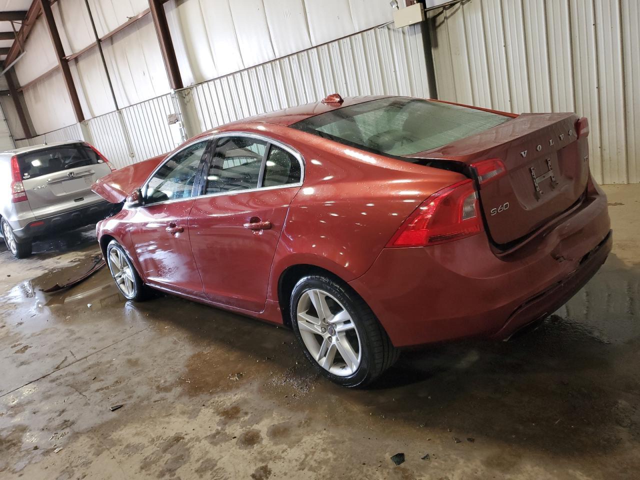 2015 Volvo S60 VIN YV126MFC4F1317471 Copart auction photo, front end / rear end damage thumbnail 2