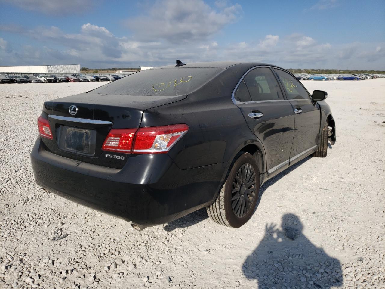 2011 Lexus ES VIN JTHBK1EG9B2428394 Copart auction photo, front end / undercarriage damage thumbnail 4