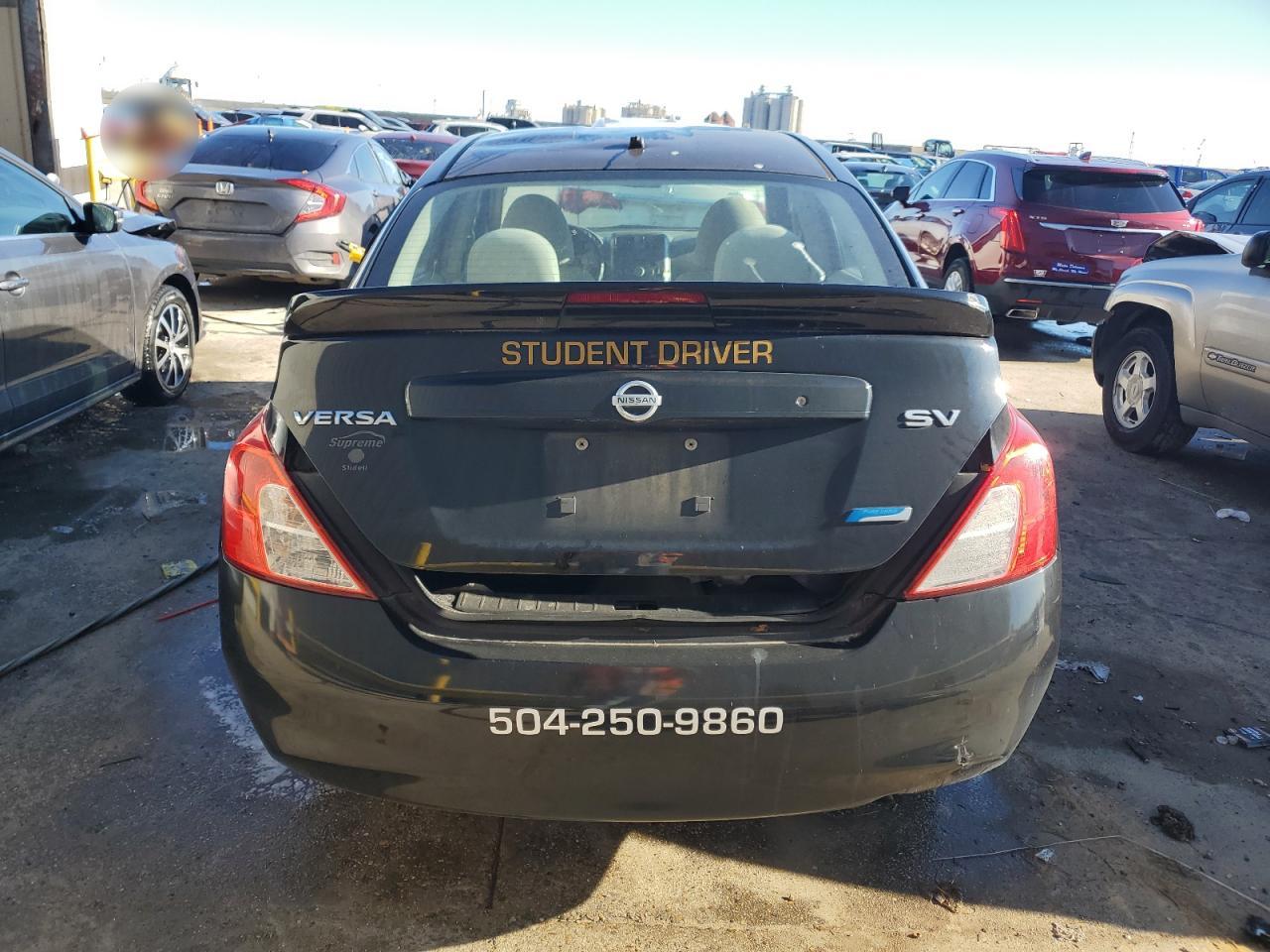 2013 Nissan Versa VIN 3N1CN7AP4DL876617 Copart auction photo, front end damage thumbnail 6
