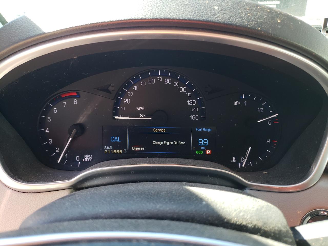 2013 Cadillac SRX VIN 3GYFNCE33DS564394 Copart auction photo, front end damage thumbnail 9
