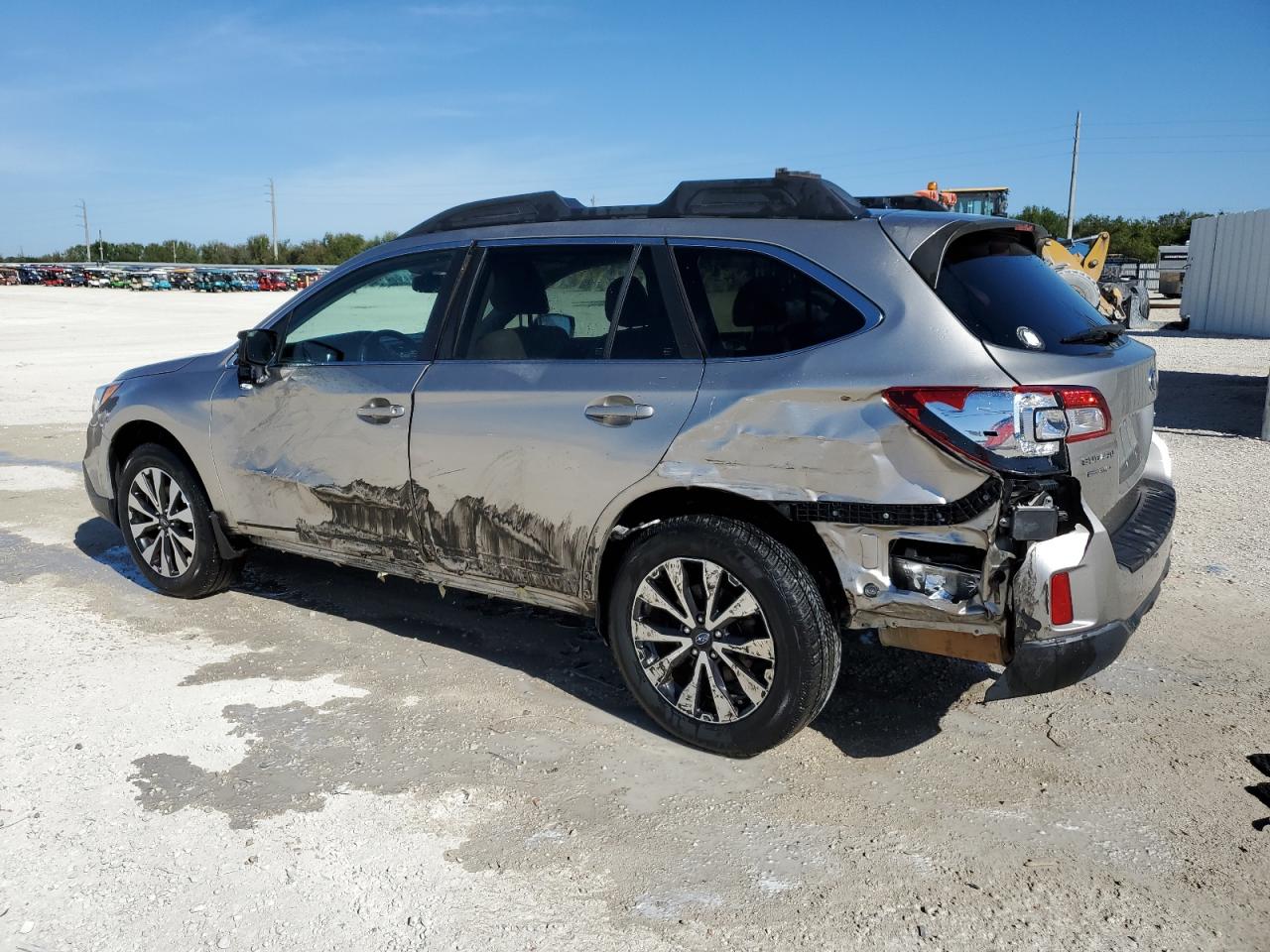 2015 Subaru Outback VIN 4S4BSBNC5F3287985 Copart auction photo, side damage thumbnail 2