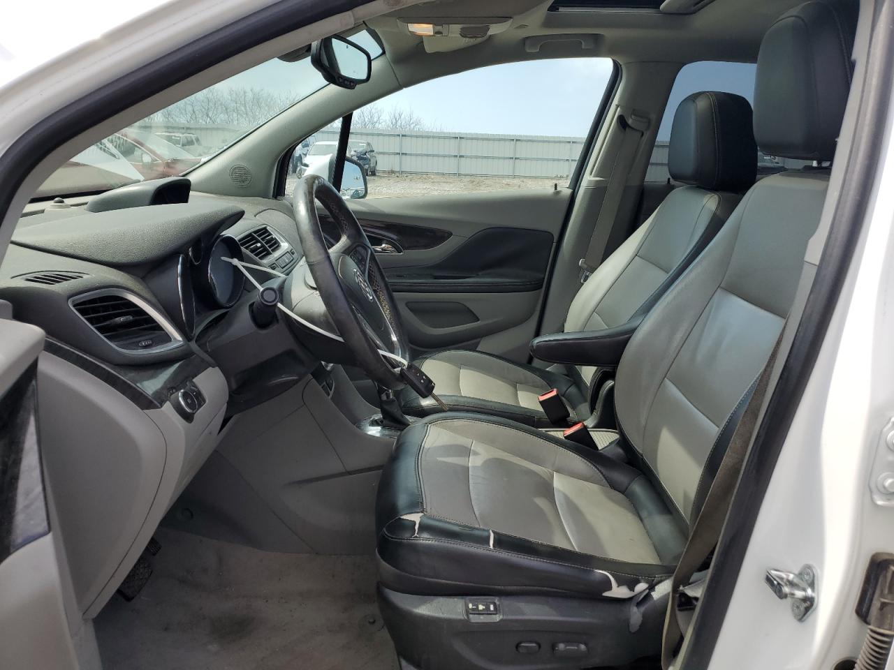 2013 Buick Encore VIN KL4CJCSB0DB130889 Copart auction photo, front end / side damage thumbnail 7