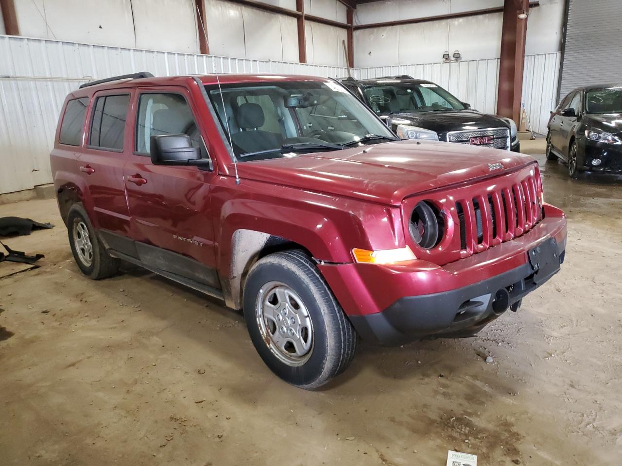 2017 Jeep Liberty (Patriot) VIN 1C4NJRBB7HD138189 Copart auction photo, front end / side damage thumbnail 4