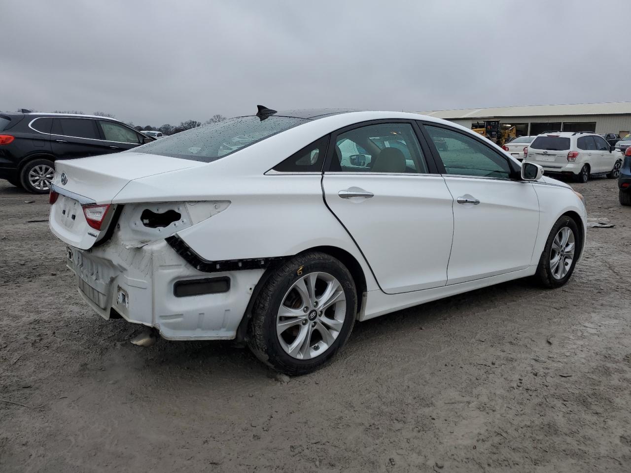 2013 Hyundai Sonata VIN 5NPEC4AC1DH669352 Copart auction photo, rear end damage thumbnail 3