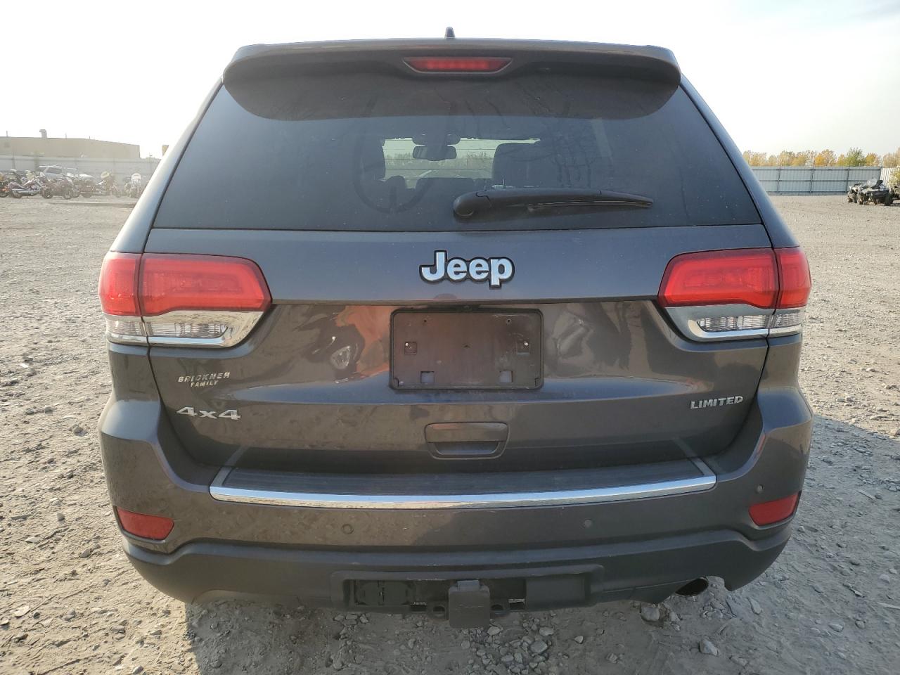 2016 Jeep Grand Cherokee VIN 1C4RJFBG6GC311457 Copart auction photo, front end / top/roof damage thumbnail 6