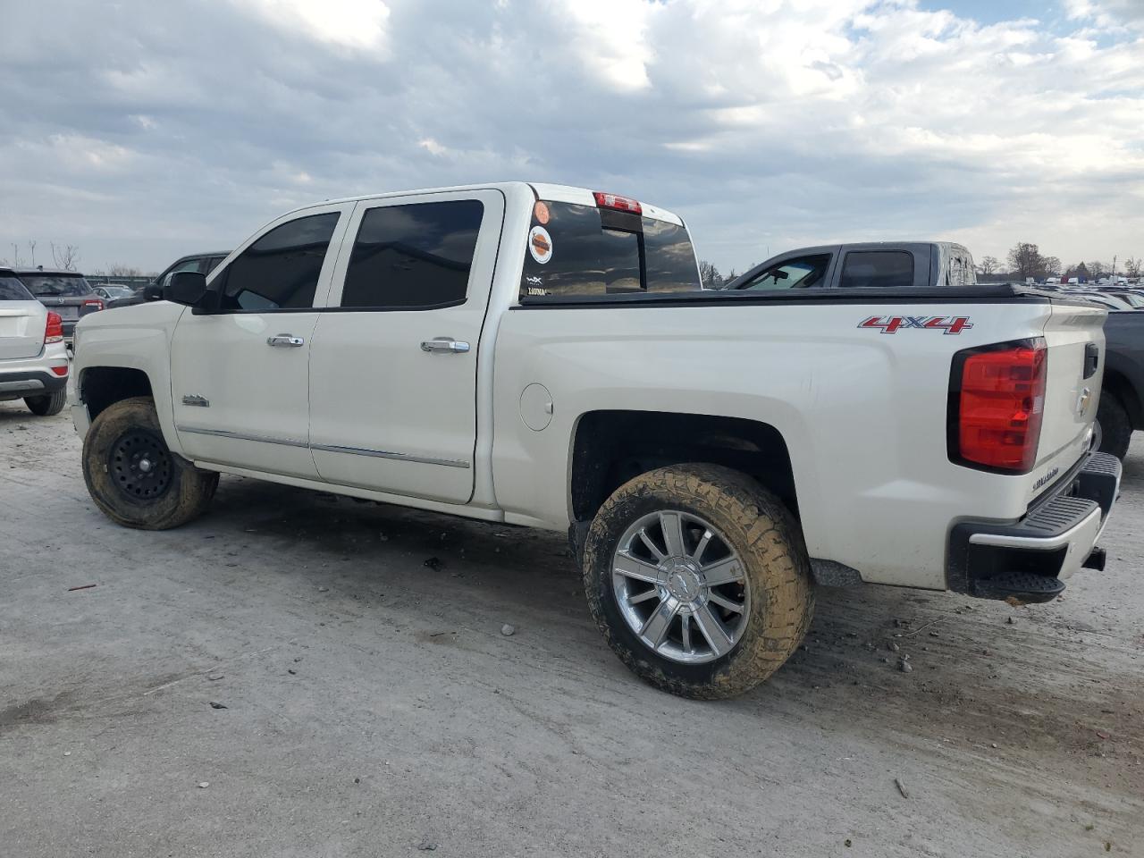 2014 Chevrolet Silverado VIN 3GCUKTEC4EG289581 Copart auction photo, front end damage thumbnail 2