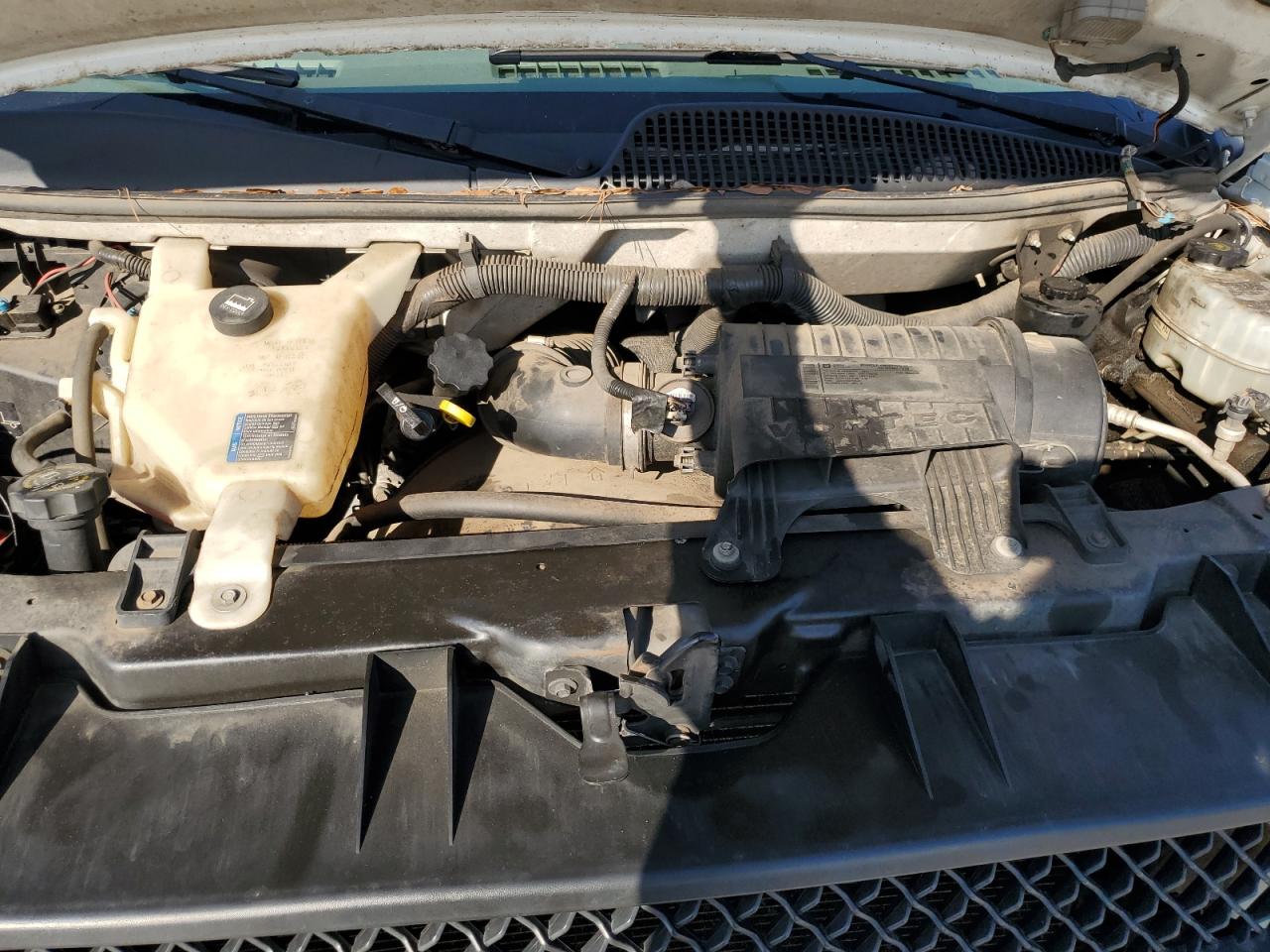 2012 Chevrolet Express VIN 1GCSGAFX3C1114250 Copart auction photo, front end damage thumbnail 13