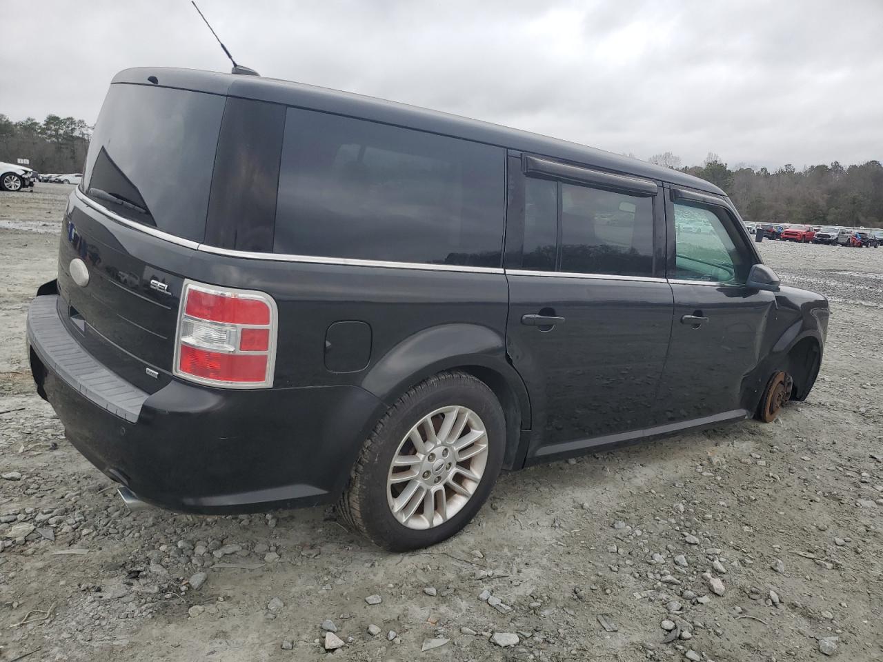 2013 Ford Flex VIN 2FMHK6C85DBD02241 Copart auction photo, front end damage thumbnail 3