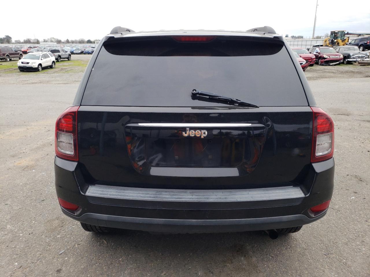 2014 Jeep Compass VIN 1C4NJCBB9ED870705 Copart auction photo, front end / side damage thumbnail 6