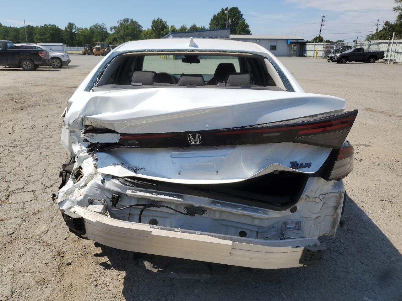 2024 Honda Accord VIN 1HGCY1F2XRA009396 Copart auction photo, rear end damage thumbnail 6