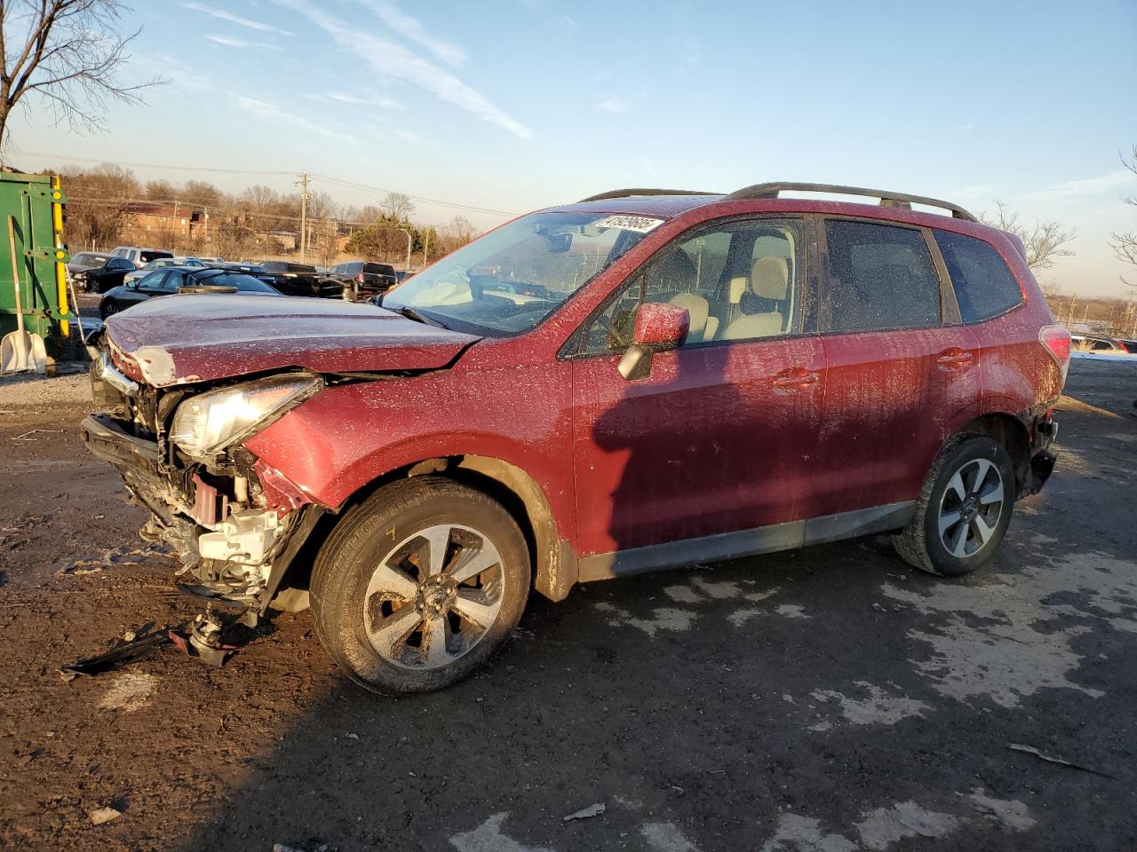2018 Subaru Forester VIN JF2SJAGC6JH507954