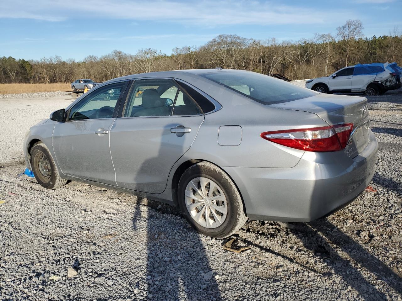2015 Toyota Camry VIN 4T1BF1FK9FU890582 Copart auction photo, front end / side damage thumbnail 2