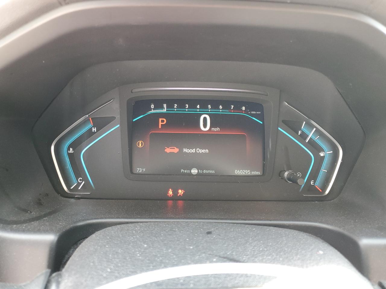 2018 Honda Odyssey VIN 5FNRL6H78JB092013 Copart auction photo, side / rear end damage thumbnail 9