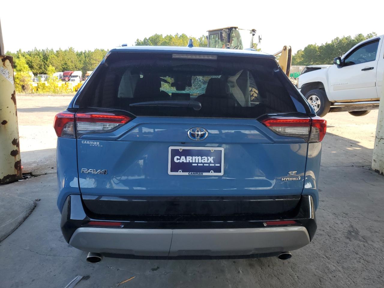2022 Toyota RAV 4 VIN 4T3T6RFV9NU093932 Copart auction photo, all over damage thumbnail 6