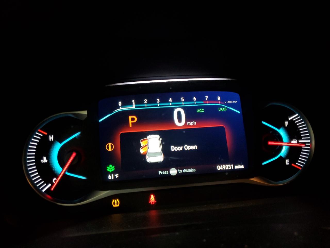 2020 Honda Passport VIN 5FNYF8H98LB000918 Copart auction photo, front end / side damage thumbnail 9