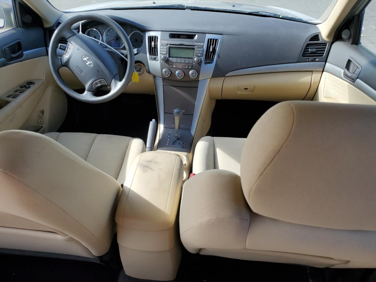 2009 Hyundai Sonata VIN 5NPET46C79H451433 Copart auction photo, side damage thumbnail 8