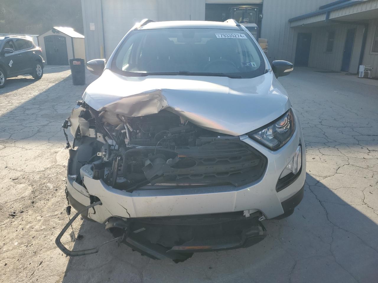 2022 Ford EcoSport VIN MAJ6S3JL8NC459495 Copart auction photo, front end / side damage thumbnail 5