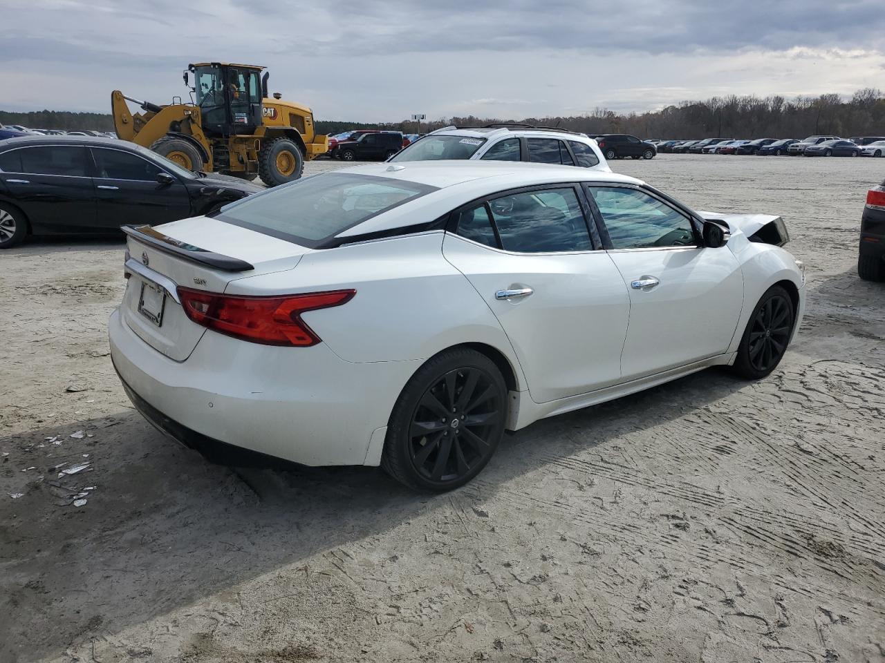 2017 Nissan Maxima VIN 1N4AA6AP6HC424346 Copart auction photo, front end damage thumbnail 3