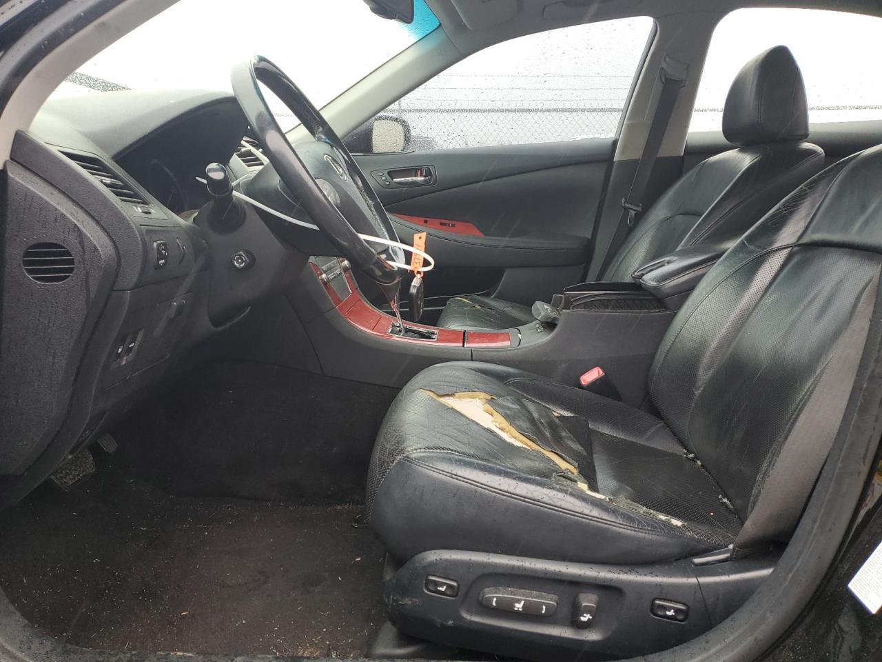2009 Lexus ES VIN JTHBJ46G192289942 Copart auction photo, rear end / top/roof damage thumbnail 7