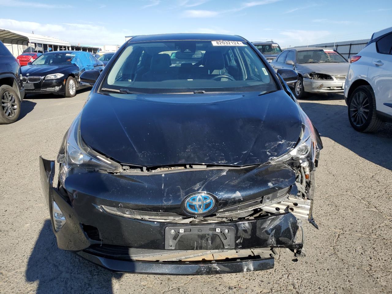2017 Toyota Prius VIN JTDKARFU7H3034869 Copart auction photo, front end damage thumbnail 5