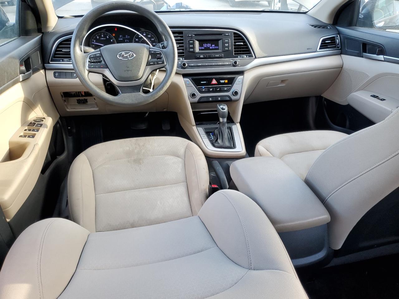 2018 Hyundai Elantra VIN KMHD74LF9JU538352 Copart auction photo, front end damage thumbnail 8