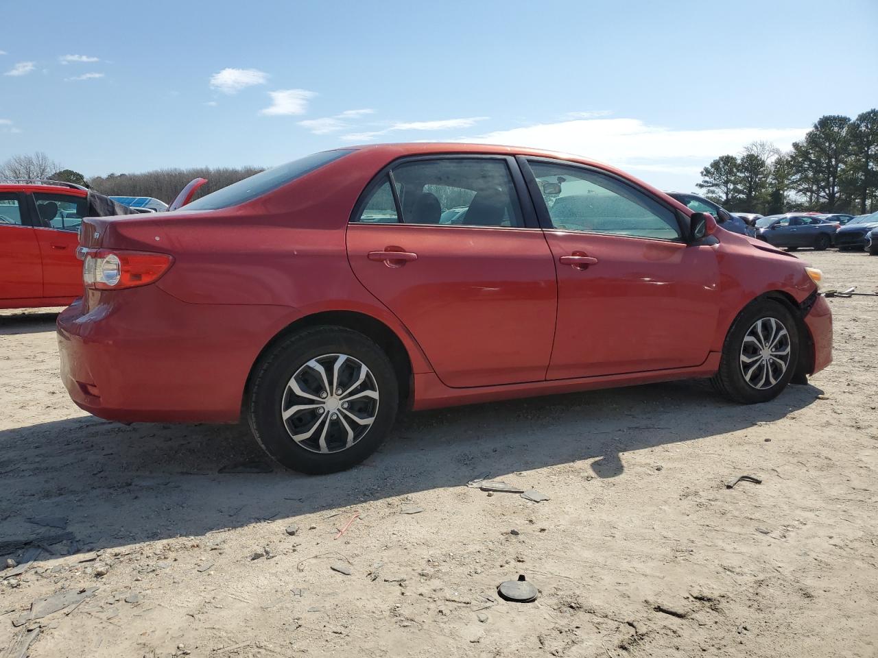 2011 Toyota Corolla VIN JTDBU4EE0B9143389 Copart auction photo, front end / minor dent/scratches damage thumbnail 3