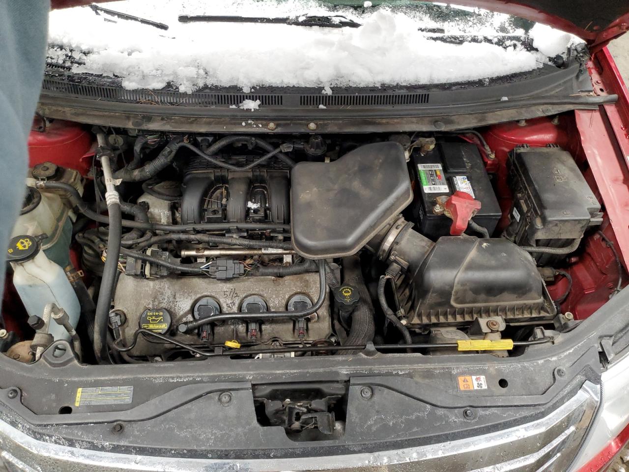 2009 Ford Edge VIN 2FMDK48C09BA93160 Copart auction photo, front end damage thumbnail 13