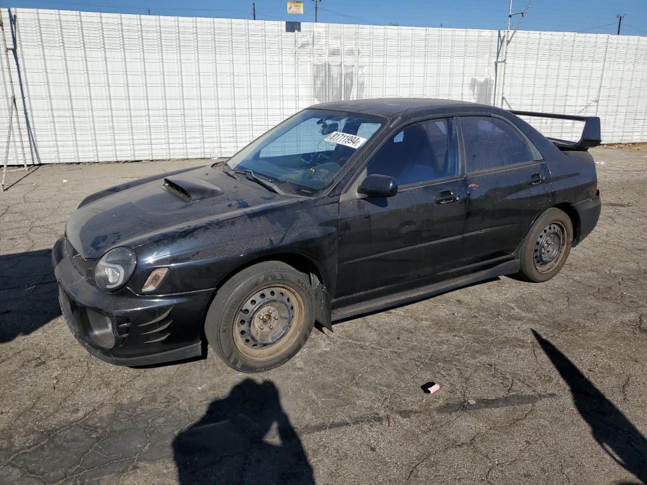 2003 Subaru Impreza VIN JF1GD67533H509096