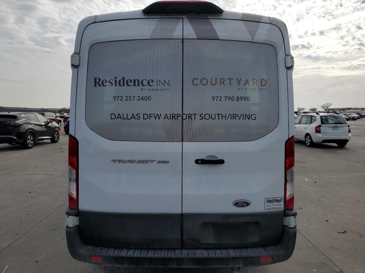 2023 Ford Transit VIN 1FBAX2C88PKB89190 Copart auction photo, front end damage thumbnail 6