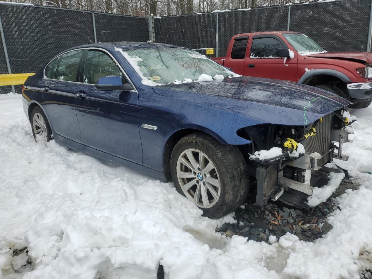2016 BMW 5er VIN WBA5A7C58GG152366 Copart auction photo, frame damage damage thumbnail 4