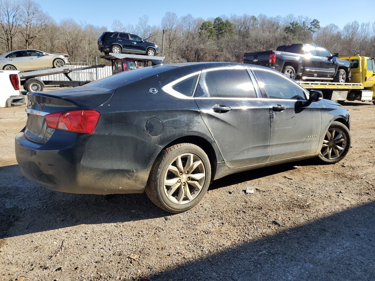 2017 Chevrolet Impala VIN 1G1105S39HU183856 Copart auction photo, front end / undercarriage damage thumbnail 3