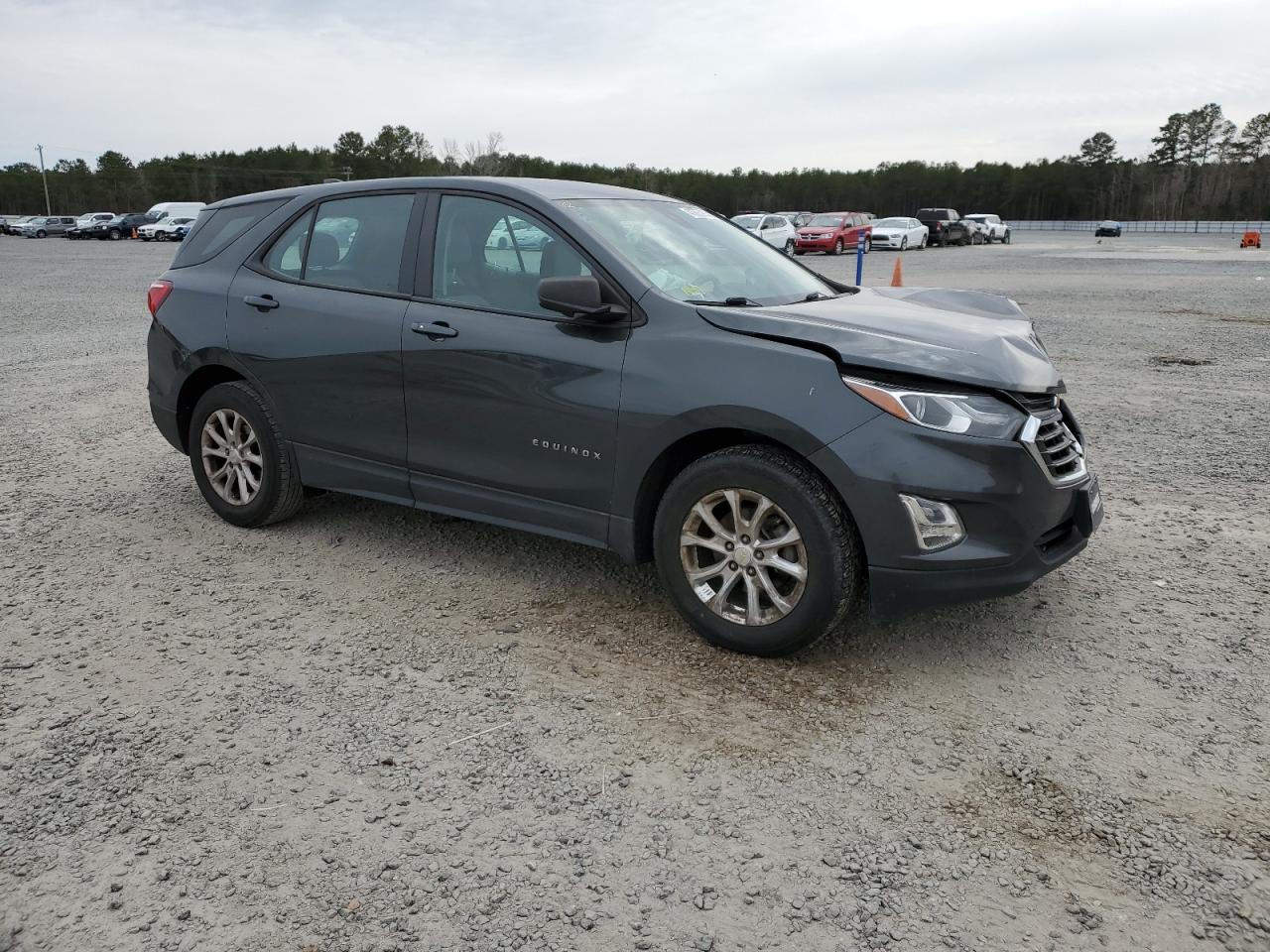 2020 Chevrolet Equinox VIN 3GNAXHEV2LS619030 Copart auction photo, front end damage thumbnail 4