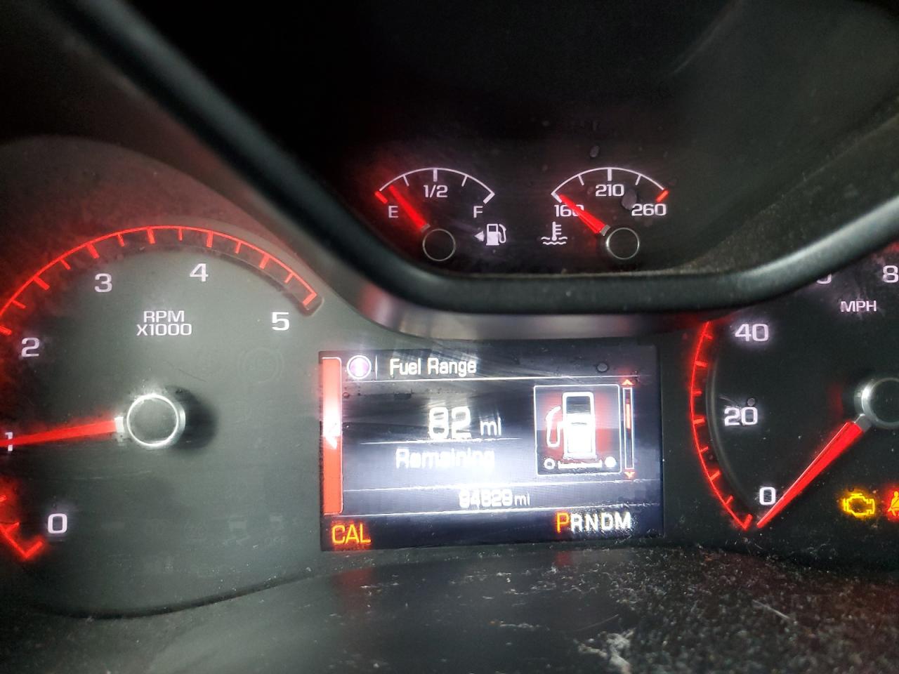 2016 GMC Canyon VIN 1GTP6CE15G1304347 Copart auction photo, rear end / front end damage thumbnail 9