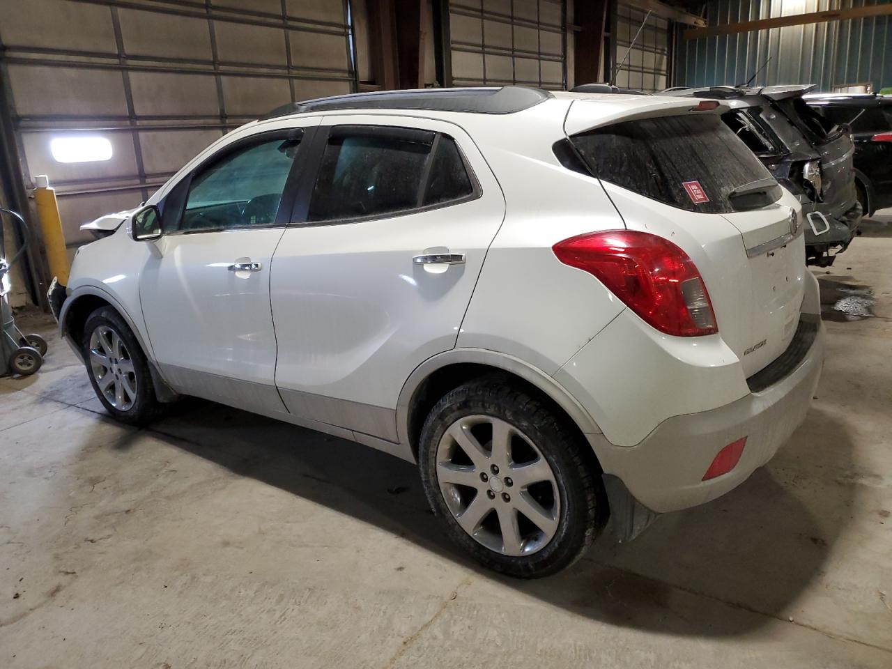 2016 Buick Encore VIN KL4CJHSB1GB715174 Copart auction photo, front end / frame damage damage thumbnail 2