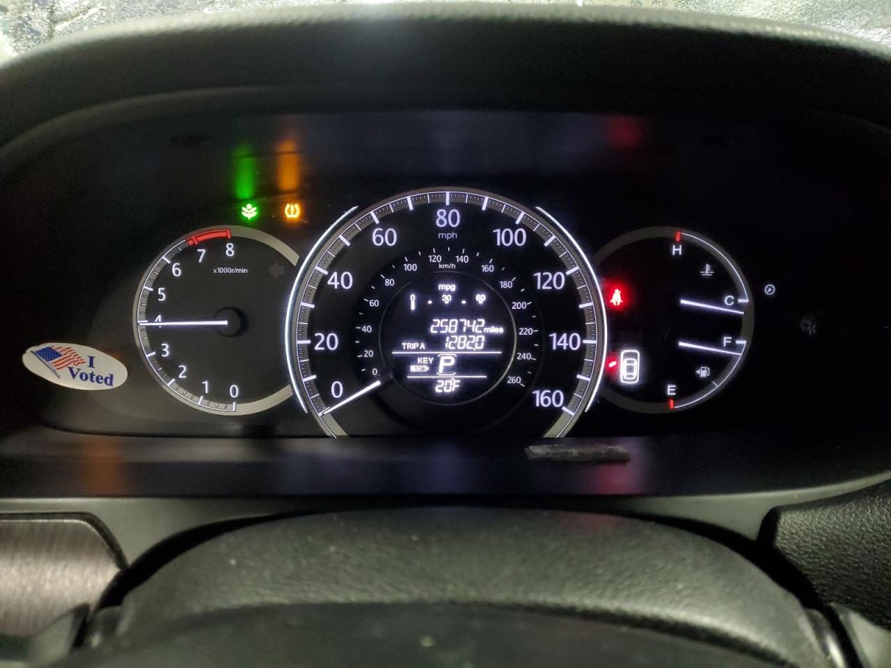 2013 Honda Accord VIN 1HGCR2F81DA035899 Copart auction photo, front end damage thumbnail 9