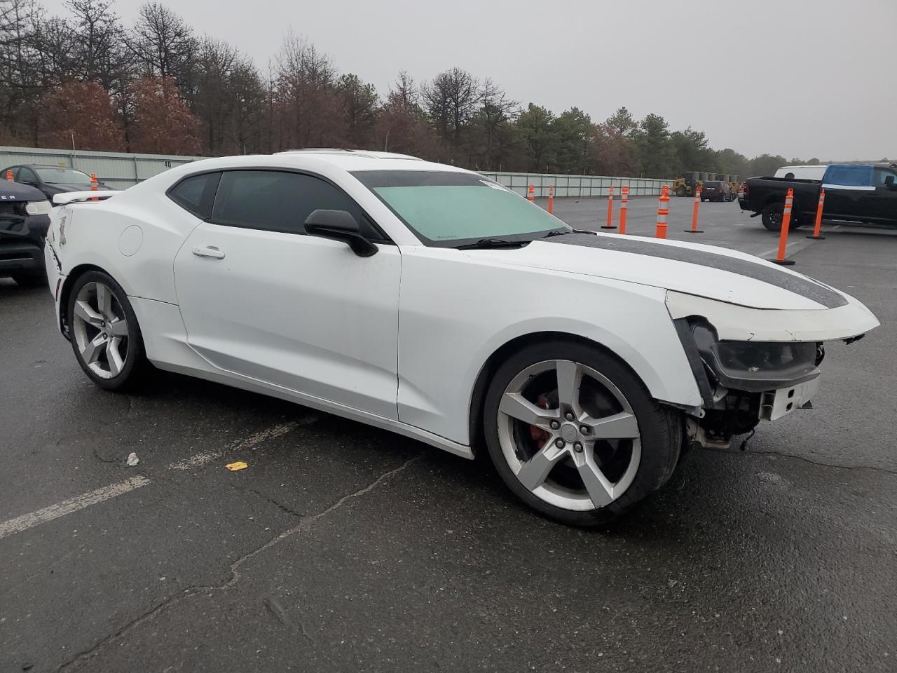 2017 Chevrolet Camaro VIN 1G1FB1RS7H0214874 Copart auction photo, front end / rear end damage thumbnail 4
