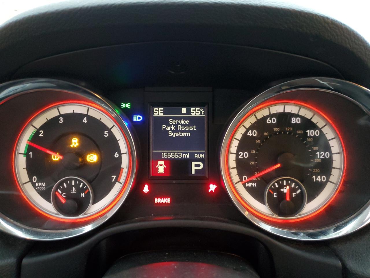 2012 Dodge Durango VIN 1C4RDJDG3CC129409 Copart auction photo, side / rear end damage thumbnail 9
