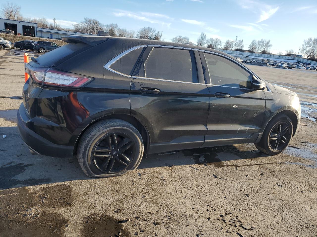 2016 Ford Edge VIN 2FMPK4J91GBC05652 Copart auction photo, front end damage thumbnail 3