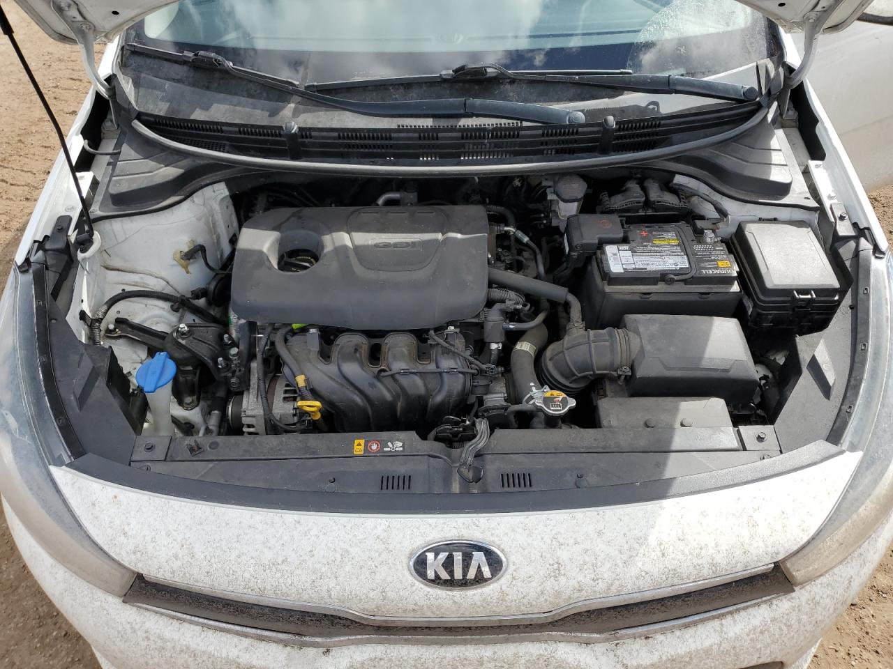2018 KIA Rio VIN 3KPA35AB3JE058654 Copart auction photo, side / rear end damage thumbnail 11