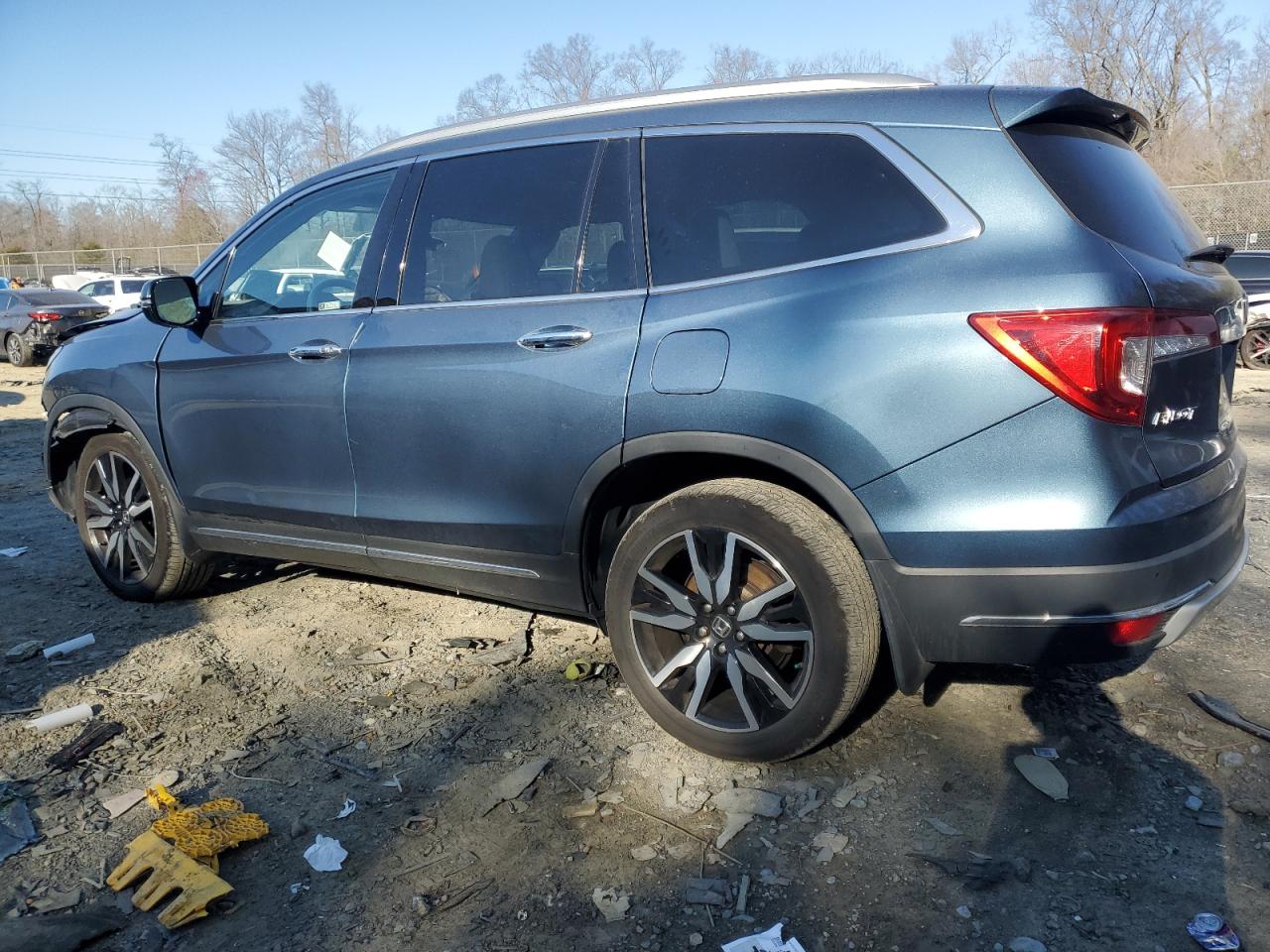 2020 Honda Pilot VIN 5FNYF6H02LB003268 Copart auction photo, front end / mechanical damage thumbnail 2