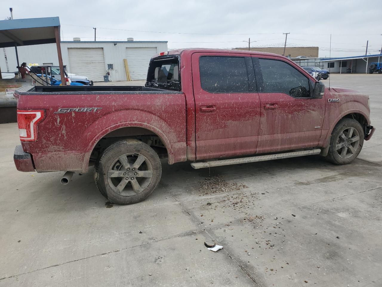 2017 Ford F-150 VIN 1FTEW1CG2HFB09894 Copart auction photo, front end damage thumbnail 3