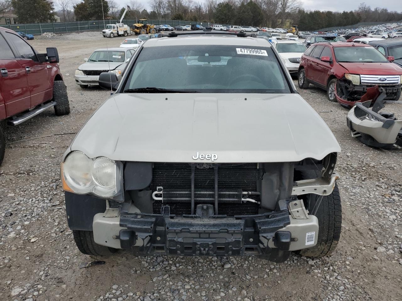 2010 Jeep Grand Cherokee VIN 1J4PR4GK9AC116701 Copart auction photo, front end / side damage thumbnail 5
