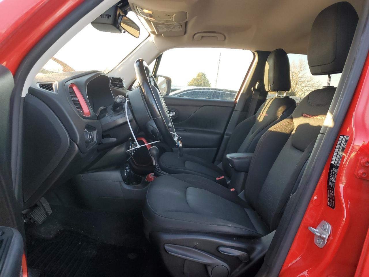 2016 Jeep Renegade VIN ZACCJBCT2GPD69216 Copart auction photo, front end damage thumbnail 7