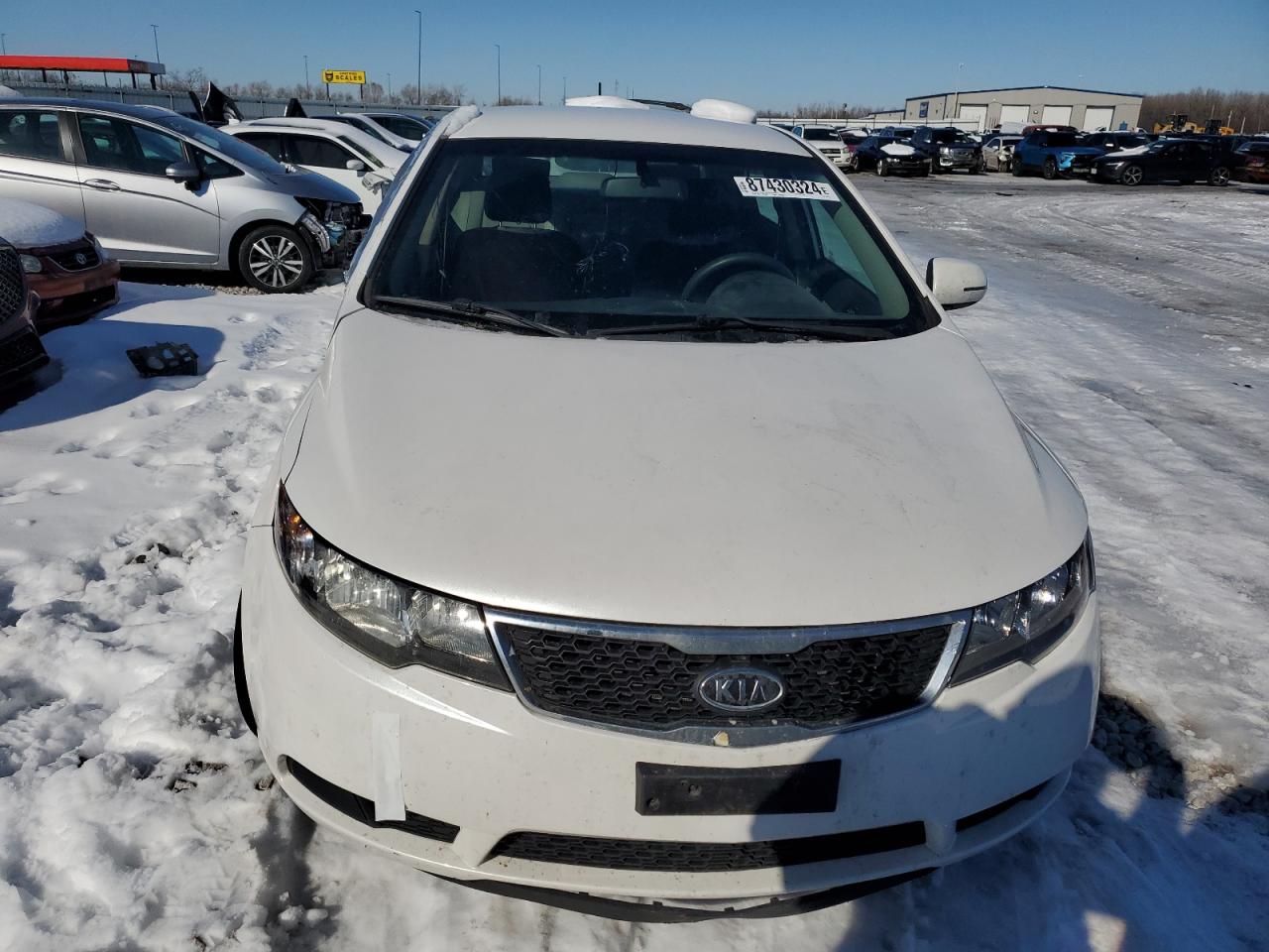 2013 KIA Forte VIN KNAFU4A2XD5703326 Copart auction photo, side damage thumbnail 5