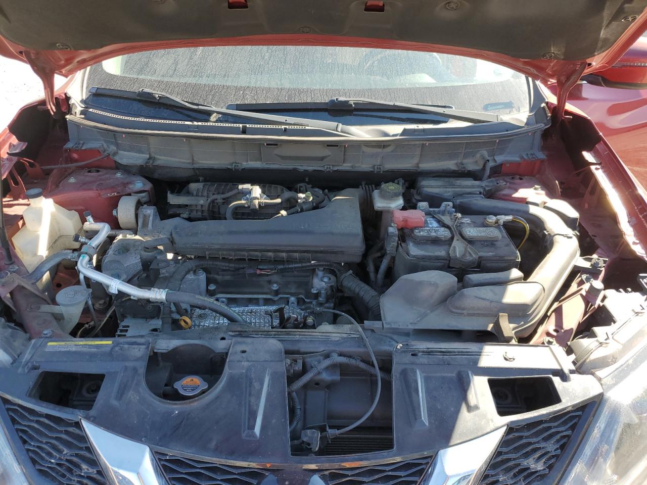2016 Nissan Rogue VIN KNMAT2MV3GP732184 Copart auction photo, rear end / frame damage damage thumbnail 12