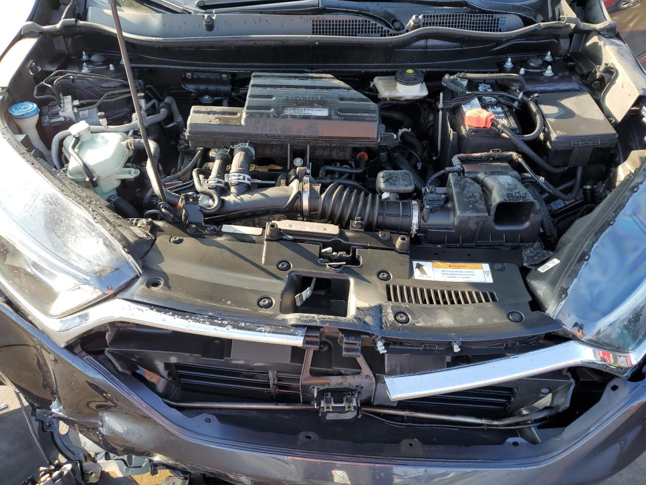 2018 Honda CR-V VIN 7FARW1H54JE019296 Copart auction photo, front end damage thumbnail 12