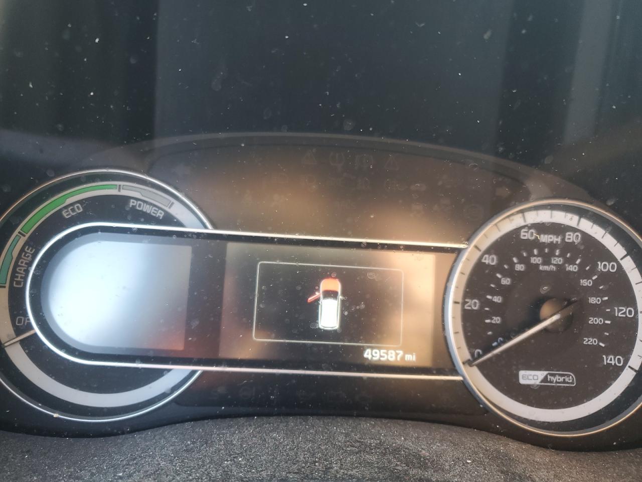 2019 KIA Niro VIN KNDCB3LC2K5340545 Copart auction photo, front end / minor dent/scratches damage thumbnail 9