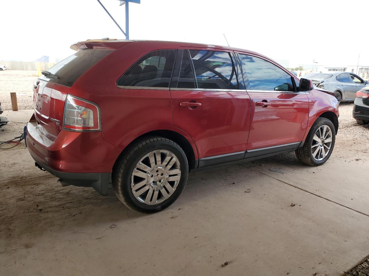 2009 Ford Edge VIN 2FMDK49C19BA95644 Copart auction photo, front end / side damage thumbnail 3