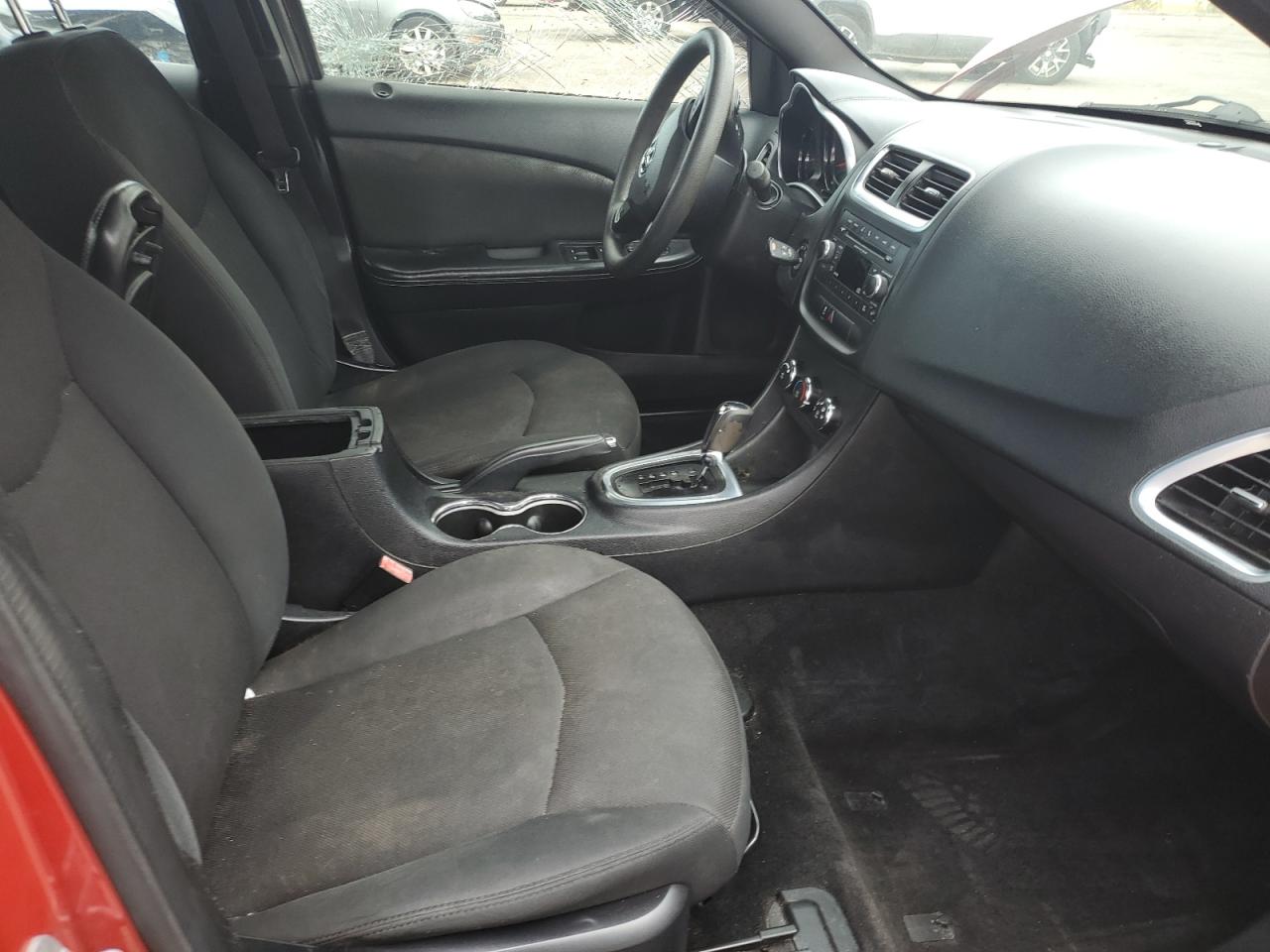 2014 Dodge Avenger VIN 1C3CDZAG5EN181371 Copart auction photo, side damage thumbnail 7